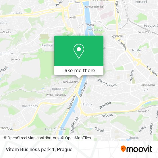 Vitom Business park 1 map