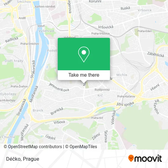 Карта Déčko