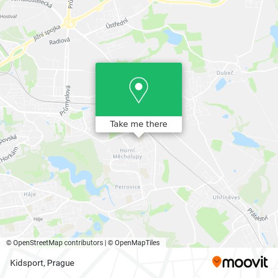 Kidsport map