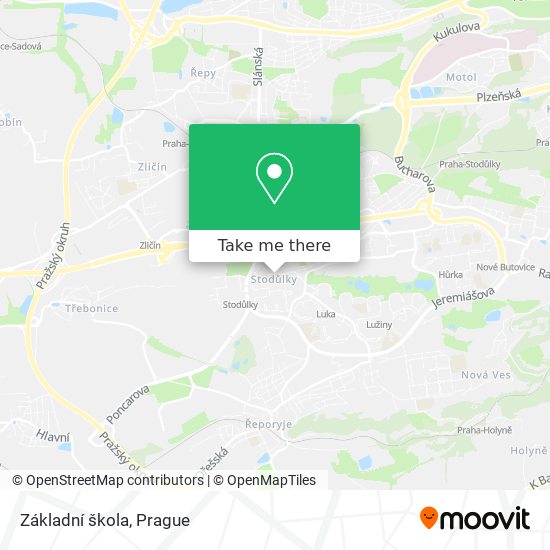 Základní škola map
