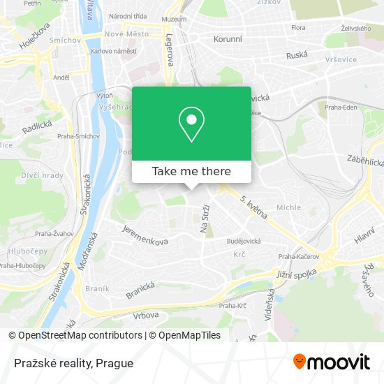 Pražské reality map