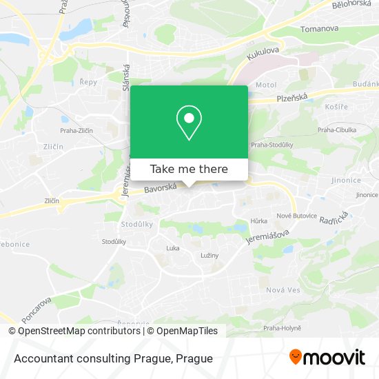 Карта Accountant consulting Prague