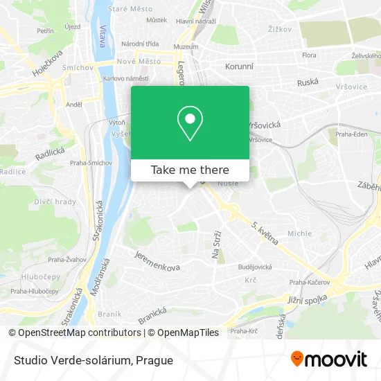 Карта Studio Verde-solárium