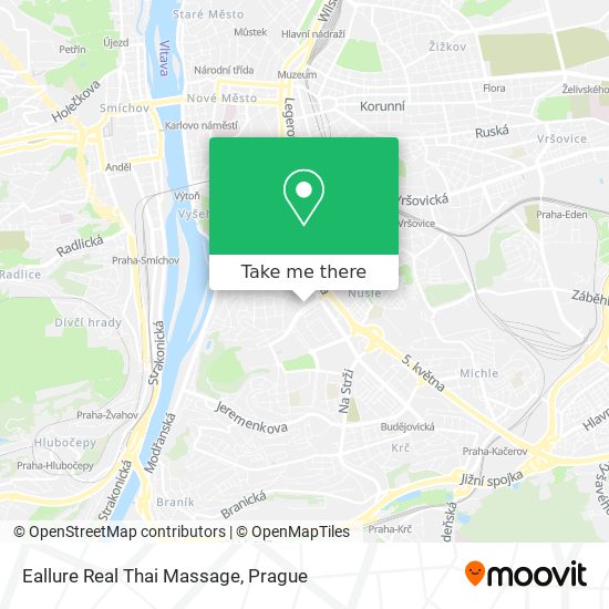Eallure Real Thai Massage map