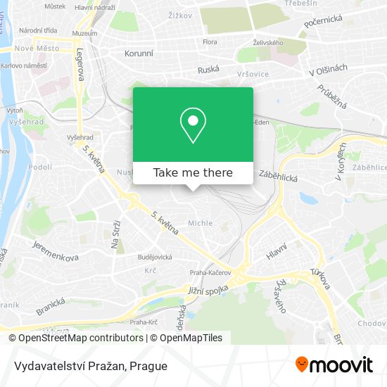 Vydavatelství Pražan map