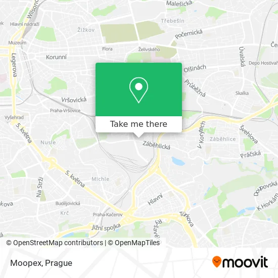 Карта Moopex