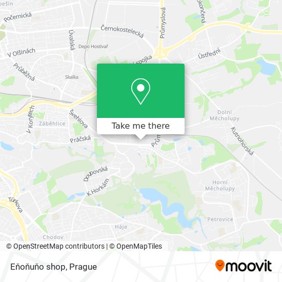 Eňoňuňo shop map