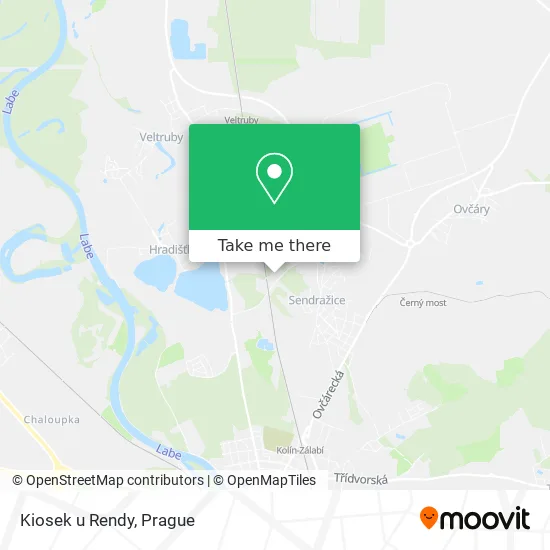 Карта Kiosek u Rendy