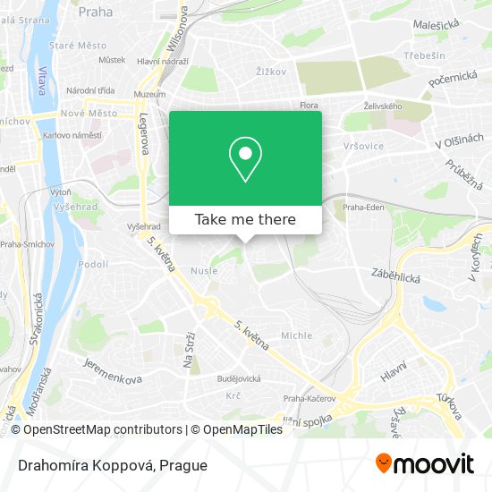 Drahomíra Koppová map