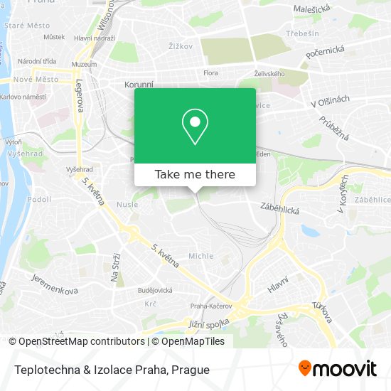 Teplotechna & Izolace Praha map