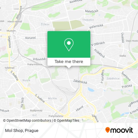 Mol Shop map