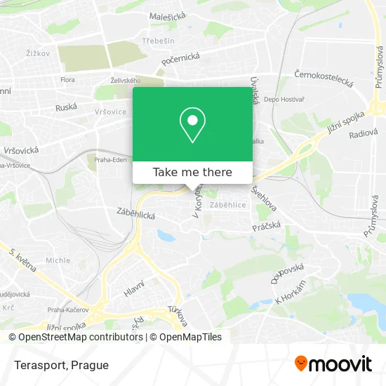 Карта Terasport