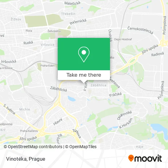 Карта Vinotéka