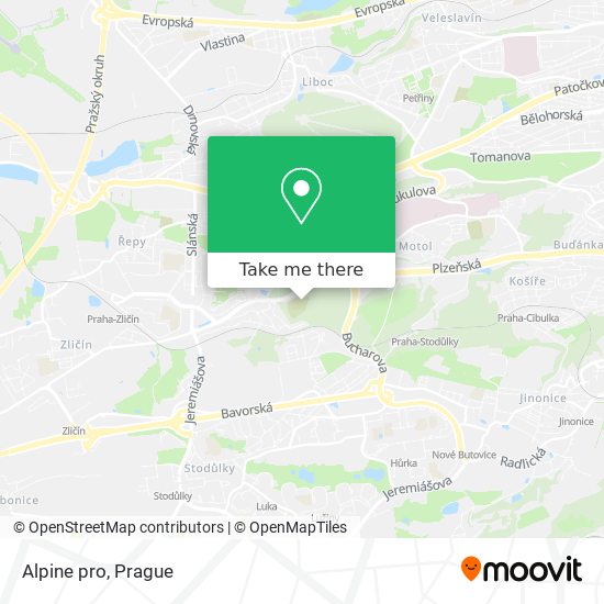 Alpine pro map