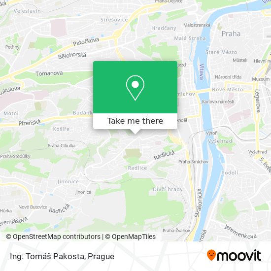 Ing. Tomáš Pakosta map