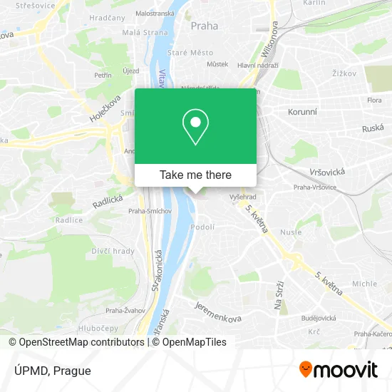 Карта ÚPMD