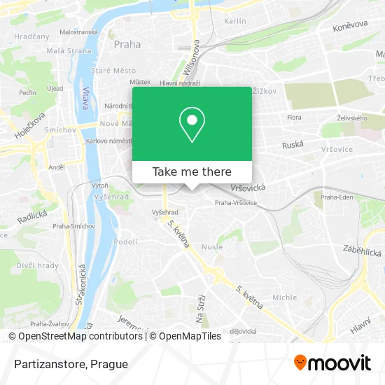 Карта Partizanstore