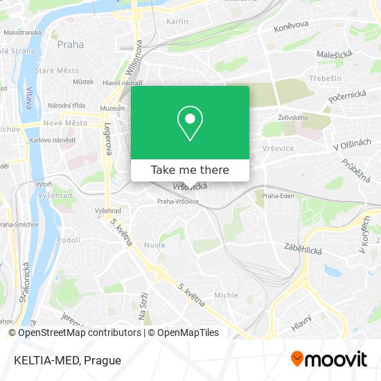 KELTIA-MED map