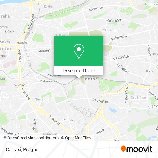 Cartaxi map