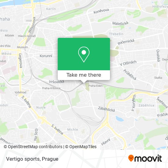 Vertigo sports map