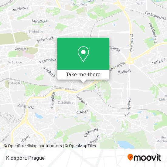 Kidsport map