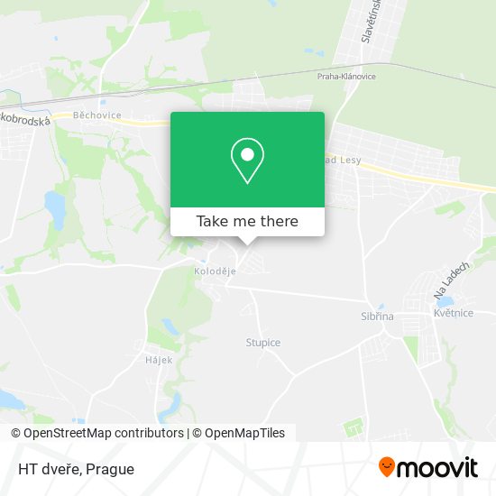 HT dveře map