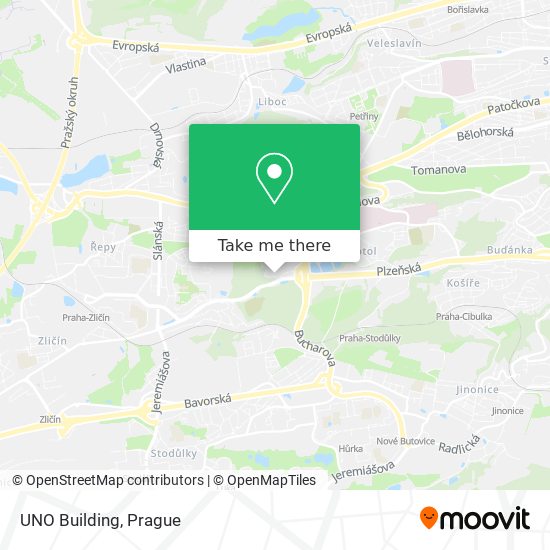 UNO Building map