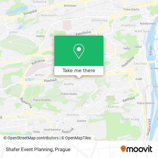Shafer Event Planning map