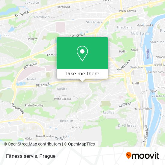 Fitness servis map