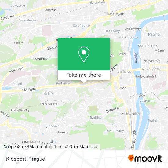 Kidsport map