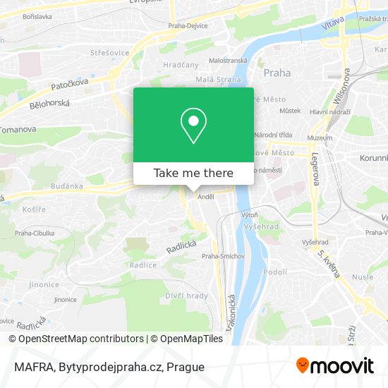 Карта MAFRA, Bytyprodejpraha.cz