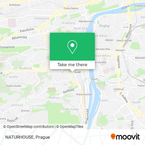 NATURHOUSE map