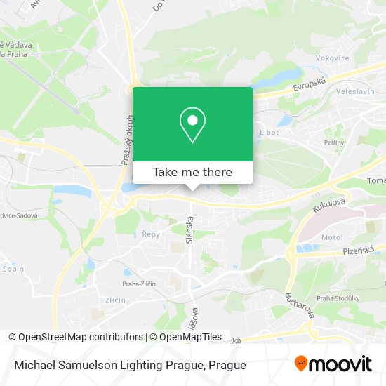 Карта Michael Samuelson Lighting Prague