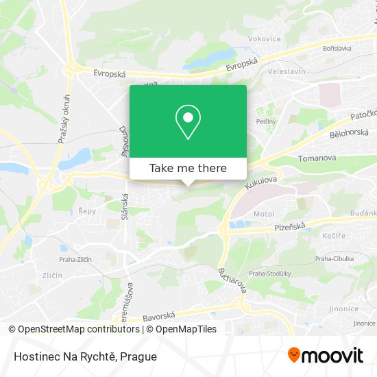 Hostinec Na Rychtě map