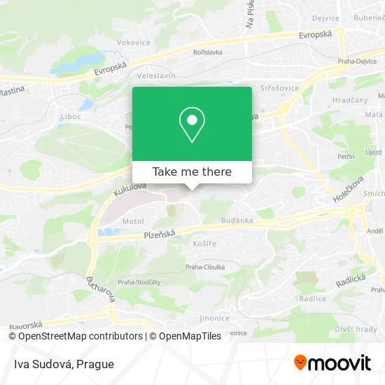 Карта Iva Sudová