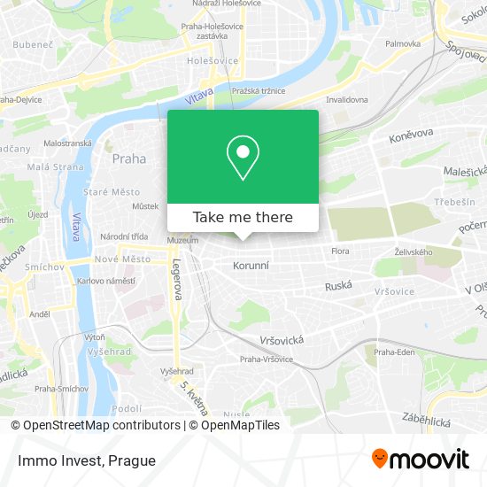 Immo Invest map