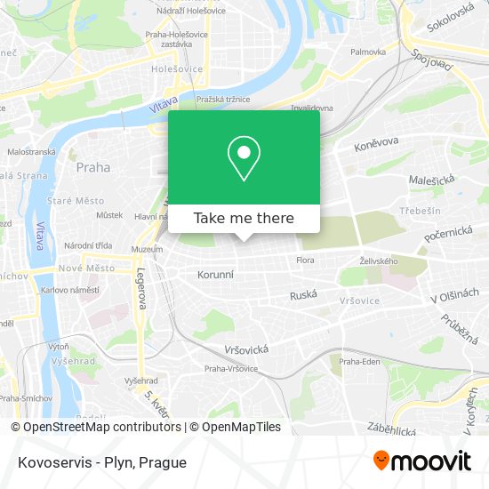 Kovoservis - Plyn map