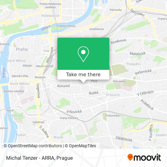 Michal Tenzer - ARRA map