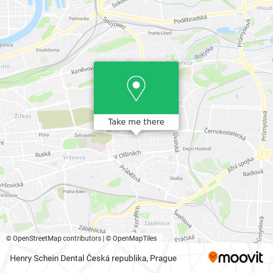 Карта Henry Schein Dental Česká republika