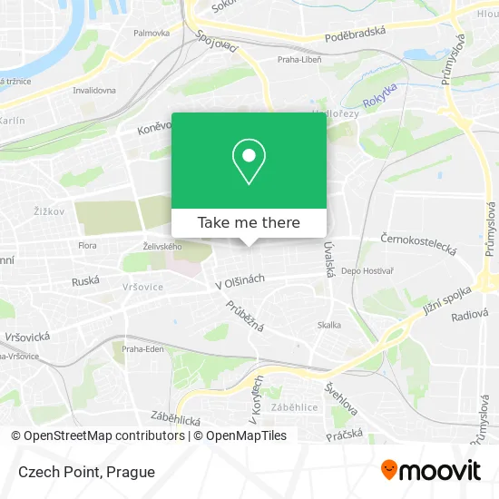 Карта Czech Point