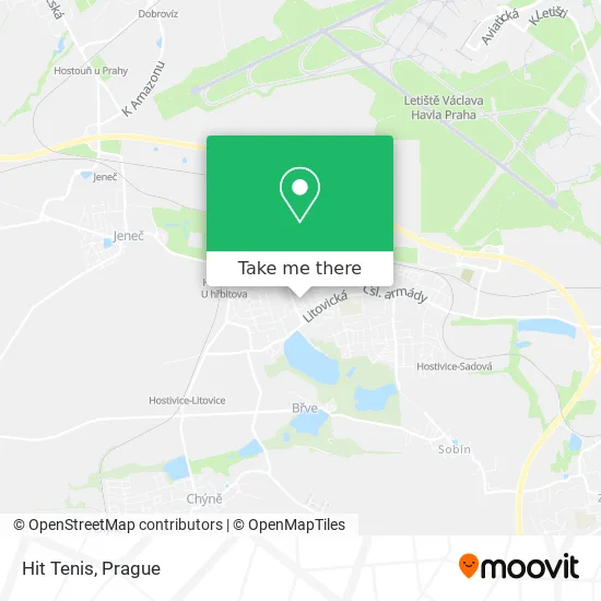 Карта Hit Tenis