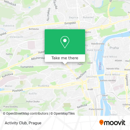 Карта Activity Club