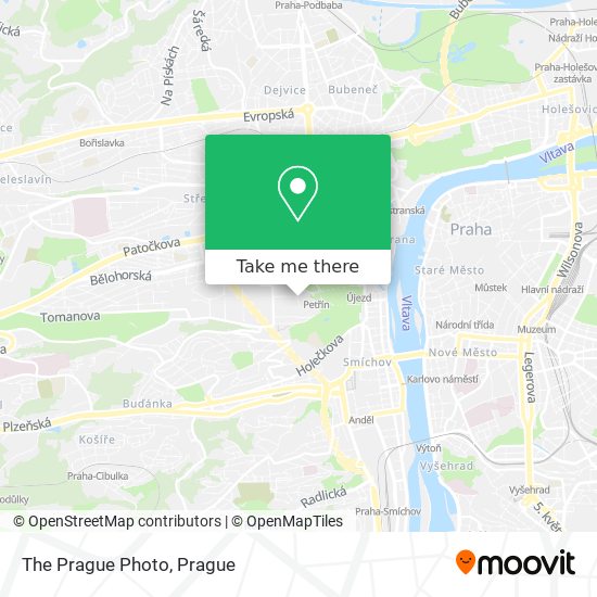 The Prague Photo map