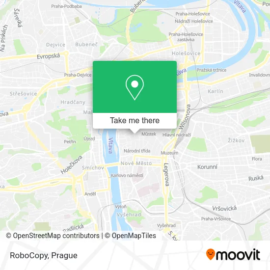 Карта RoboCopy