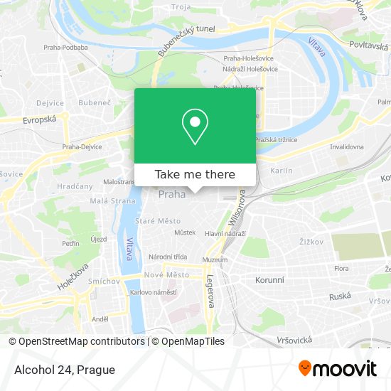 Alcohol 24 map