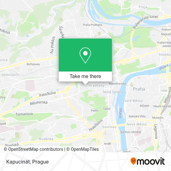 Карта Kapucinát