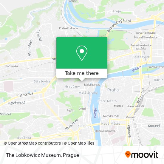 The Lobkowicz Museum map