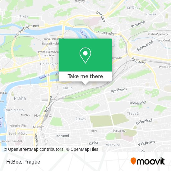 FitBee map