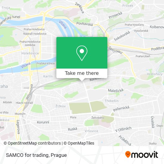 SAMCO for trading map