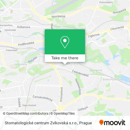 Stomatologické centrum Zvíkovská s.r.o. map